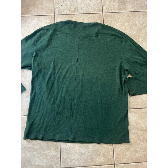 Agave Shirt Mens XXL Forest Green Solitude Agave Lux Camp Outdoor Hike USA Made - Picture 6 of 7